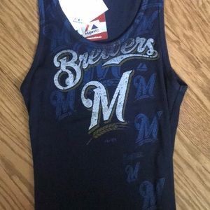 Majestic Tops - Milwaukee Brewers tank top Majestic Tops - Milwaukee Brewers tank top